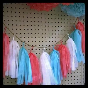 'HOBBY LOBBY' tassel banner
